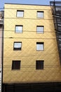 Gold facade Royalty Free Stock Photo