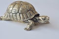 Gold feng-shui turtles Royalty Free Stock Photo