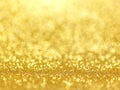 Gold Festive Christmas background.