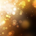 Gold Festive Christmas background