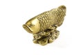Gold fish-dragon.