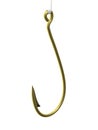 Gold fishhook