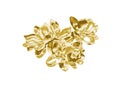 Gold flowers