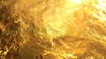 Gold foil background featuring light reflections. Royalty Free Stock Photo