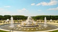 Gold fountain in Paris