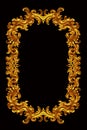 Gold frame