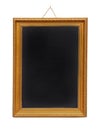 Gold frame blackboard
