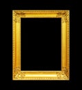 Gold frame Royalty Free Stock Photo