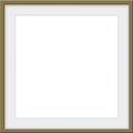 Gold frame mockup matted picture frame Royalty Free Stock Photo
