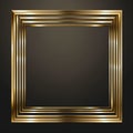 gold frame vector price 1 credit usd 1 Royalty Free Stock Photo