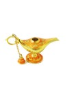 Gold Genie Lamp