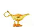 Gold Genie Lamp