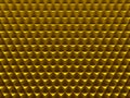 Gold glamour cubes. Abstract background