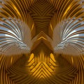 Gold Glass Abstract Art Backgrounds