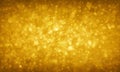 Gold Glitter Background With Blurred Circles Or Bokeh Lights Sparkles