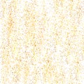 Gold glitter background, Christmas seamless pattern, shine wallpaper, golden texture, luxury sequin trend design Royalty Free Stock Photo