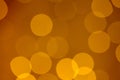 Gold glitter lights texture bokeh surface background Royalty Free Stock Photo