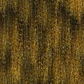 Gold glitter pattern seamless background wallpaper texture. Vector illustration on black repeat luxury style design Royalty Free Stock Photo
