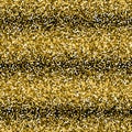 Gold glitter. Scatter horizontal lines with gold glitter Royalty Free Stock Photo