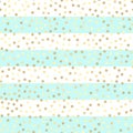 Gold glitter seamless pattern, striped background