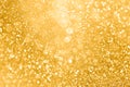 Gold glitter champagne background for anniversary champaign bubble or golden winner gliter