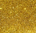 Gold Glitter Stars Background Royalty Free Stock Photo