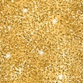 Gold Glitter Texture 1 Royalty Free Stock Photo