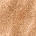 Seamless copper glitter texture isolated on golden background. Sparkle sequin tinsel yellow bling. Royalty Free Stock Photo