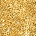 Gold Glitter Texture 1 Royalty Free Stock Photo