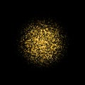 Gold glitter texture. Vector illustration for golden shimmer background. Sparkle sequin tinsel yellow bling. For sale