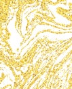 Gold glitter textured background Royalty Free Stock Photo