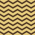 Gold glittering chevron wave seamless pattern. Classic zigzag template. EPS 10 Royalty Free Stock Photo