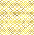 Gold glittering foil seamless pattern Royalty Free Stock Photo