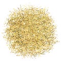 Gold glitters Royalty Free Stock Photo
