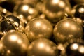 Gold glossy and matt balls