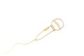 gold golden simple vector single one or continuous line microphone