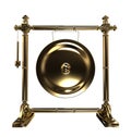 Gold gong