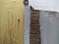 gold grey white colour geometric painting abstract texture