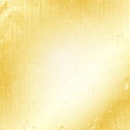 Gold grunge speckled background