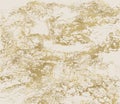 Gold grunge texture. Patina scratch golden elements. Trendy texture in pastel and gold colors. Trendy background for wallpaper, b