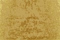 Gold grunge texture to create distressed effect. Patina scratch golden elements. Vintage abstract illustration. Royalty Free Stock Photo