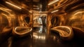 Gold & Gunmetal: Award-Winning Futuristic Interior Luxury