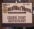 Gold Hill Hotel Near Virginia City