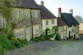 Gold Hill, Shaftesbury Royalty Free Stock Photo