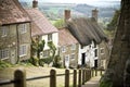 Gold Hill, Shaftesbury Royalty Free Stock Photo