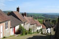 Gold Hill, Shaftesbury Royalty Free Stock Photo