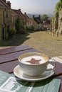 Gold Hill Shaftesbury Cappuccino time