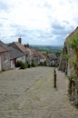 Gold Hill, Shaftesbury Royalty Free Stock Photo