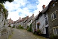 Gold Hill, Shaftesbury Royalty Free Stock Photo