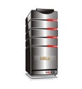 Gold Hosting Server Tower